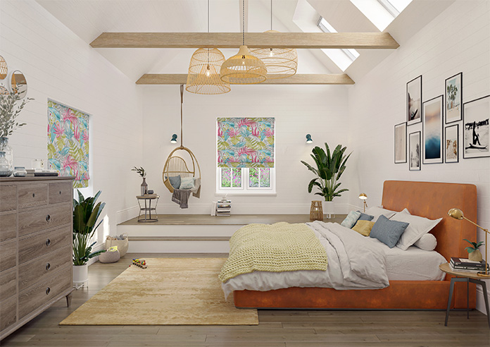 Maldives, Begonia - Roman Blind - Image 8